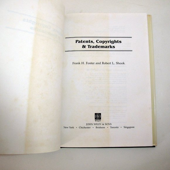 Patents, Copyrights and Trademarks 1989 - Picture 9 of 10